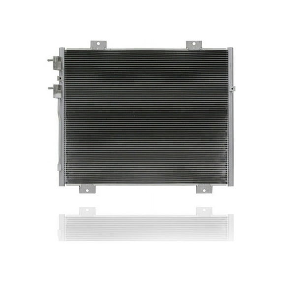 A/C Condenser - Pacific Best Inc Fit/For 3666 05-11 Dodge Dakota 06-09 Mitsubishi Raider