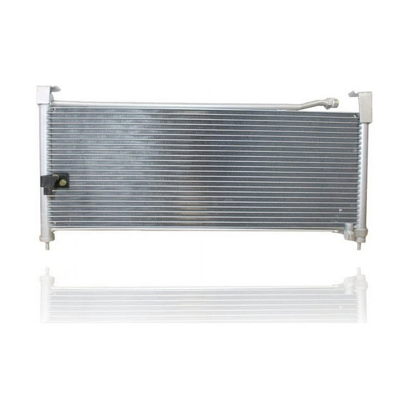A/C Condenser - Pacific Best Inc. Fit/For 4236 88-91 Honda Civic/CR-X - Serpentine - 80100SH3A1A