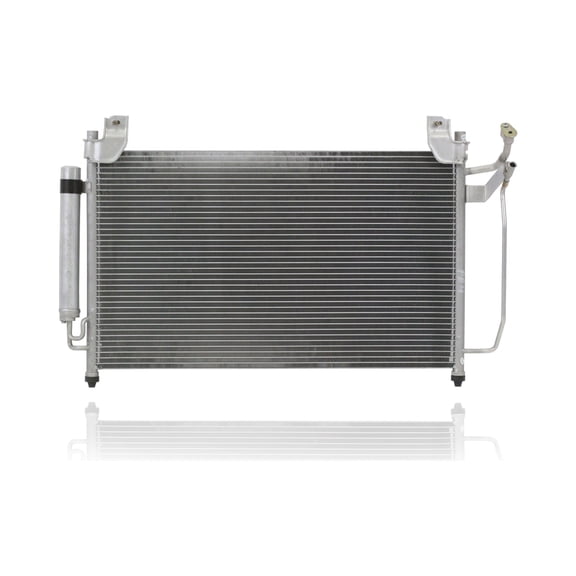A/C Condenser - Pacific Best Inc For/Fit 3589 07-12 Mazda CX7 With 1.25'' Inch Spring Lock Fitting Fits select: 2007-2012 MAZDA CX-7