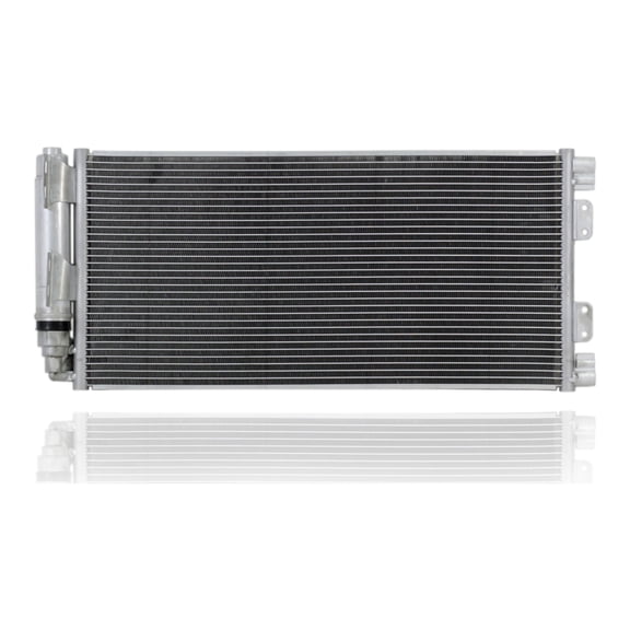 A/C Condenser - Pacific Best Inc For/Fit 3632 02-05 Land Rover Freelander V6 2.5L Parallel Flow Aluminum WITH Receiver & Dryer