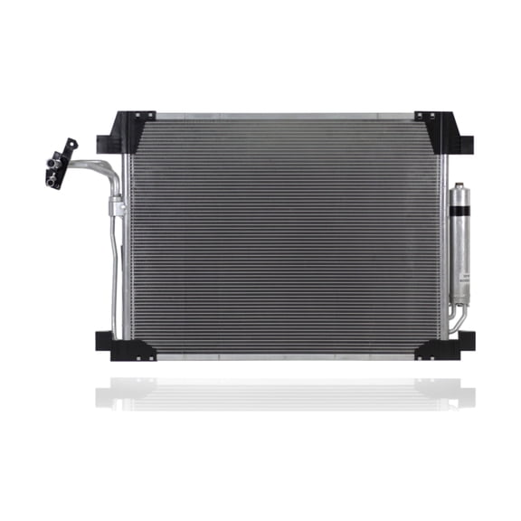 A/C Condenser - Pacific Best Inc For/Fit 3895 11-13 Infiniti M37/M56 14-18 Q70/Q70L 3.7/5.6L WITH Receiver & Dryer
