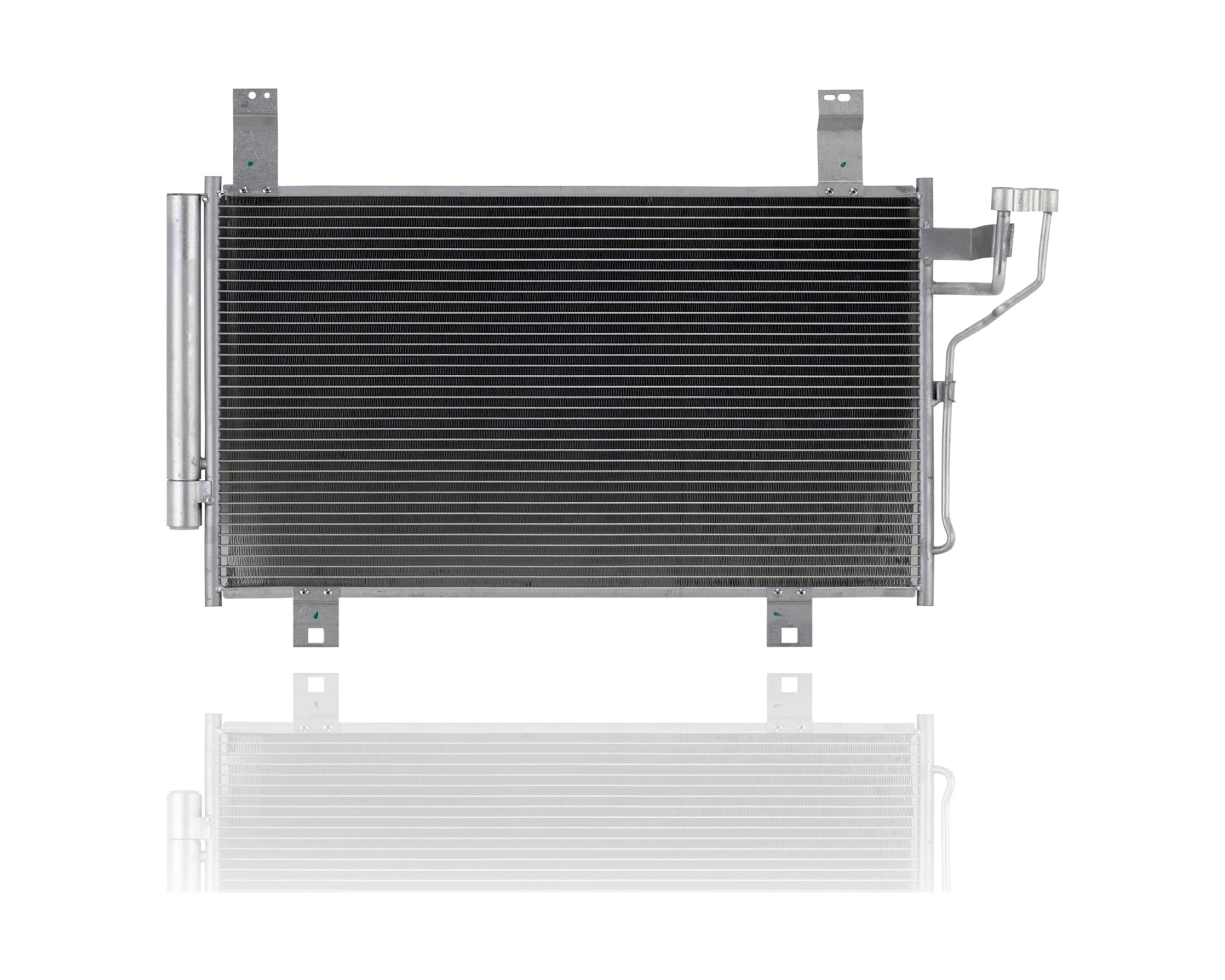 A/C Condenser - Pacific Best Inc. Compatible/Replacement for 4922 97-99 Dodge Dakota Pickup Durango Gas Only - With Shroud : A⁄C Condenser - Pacific Best Inc. Compatible