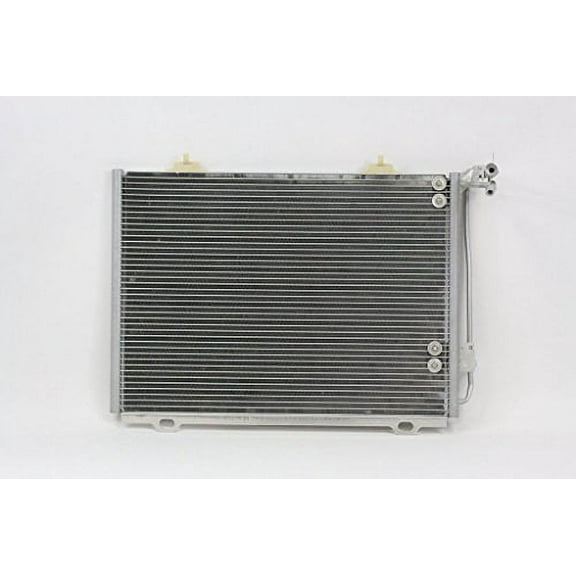 A/C Condenser - Pacific Best Inc For/Fit 4825 98-03 Mercedes-Benz 202 CLK320 3.2L Fits select: 2004-2008 CHRYSLER CROSSFIRE, 1998-2004 MERCEDES-BENZ SLK
