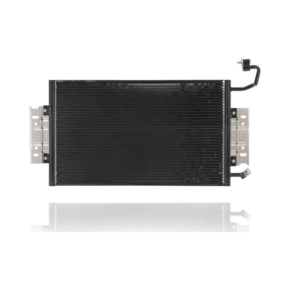 A-C Condenser - Pacific Best Inc For/Fit 97-01 Chevrolet Malibu 97-99 Oldsmobile Cutlass 99-01 Alero Pontiac Grandam - Without Receiver & Dryer - 52495849 Premium Parts-Certified