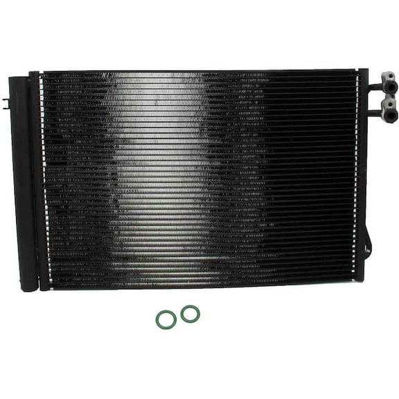 A/C Condenser and Receiver Drier Assembly - Compatible with 2007 - 2013 BMW 328i Base 3.0L 6-Cylinder Naturally Aspirated GAS 2008 2009 2010 2011 2012