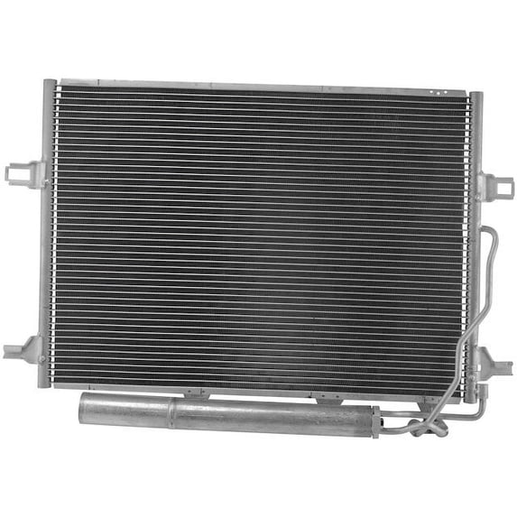 A/C Condenser and Receiver Drier Assembly - Compatible with 2003 - 2006 Mercedes-Benz E500 2004 2005
