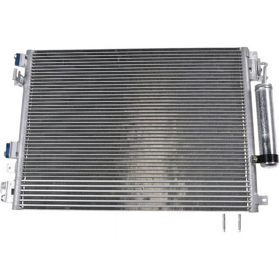 A/C Condenser and Receiver Drier Assembly - Compatible with 2006 - 2009, 2012 - 2020 Dodge Charger 2007 2008 2013 2014 2015 2016 2017 2018 2019