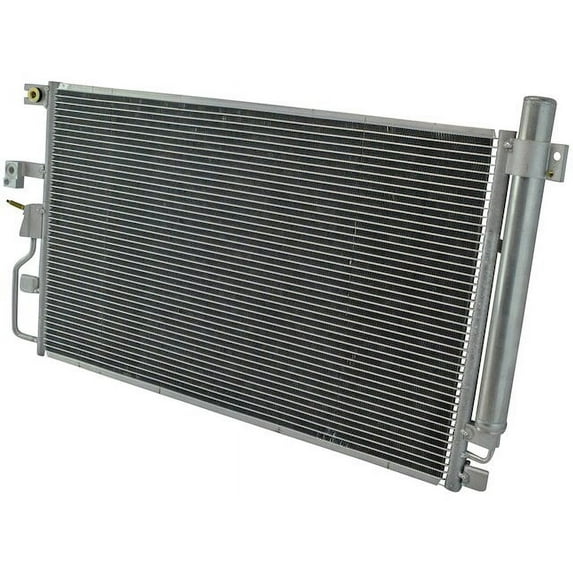A/C Condenser and Receiver Drier Assembly - Compatible with 2006 - 2009 Chevy Equinox 3.4L V6 2007 2008