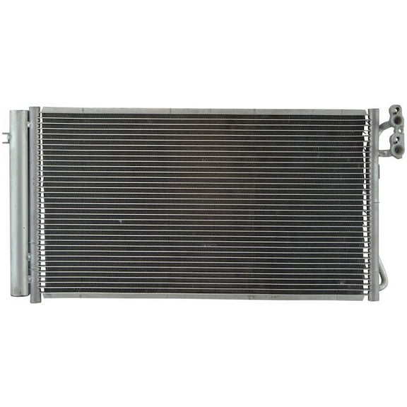 A/C Condenser and Receiver Drier Assembly - Compatible with 2007 - 2013 BMW 335i E93 2008 2009 2010 2011 2012