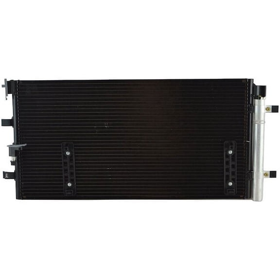 A/C Condenser and Receiver Drier Assembly - Compatible with 2008 - 2012 Audi S5 2009 2010 2011