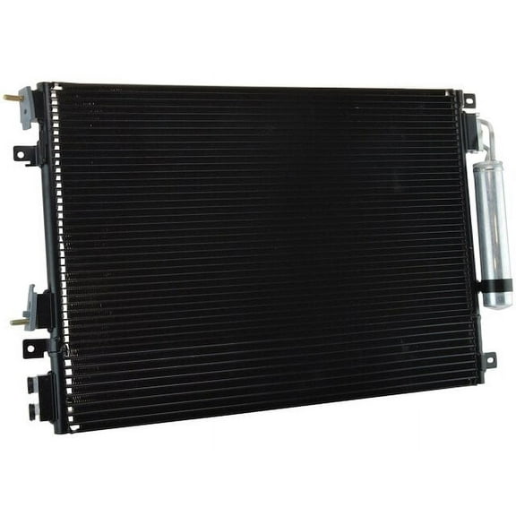 A/C Condenser and Receiver Drier Assembly - Compatible with 2008 - 2020 Dodge Challenger 2009 2010 2011 2012 2013 2014 2015 2016 2017 2018 2019