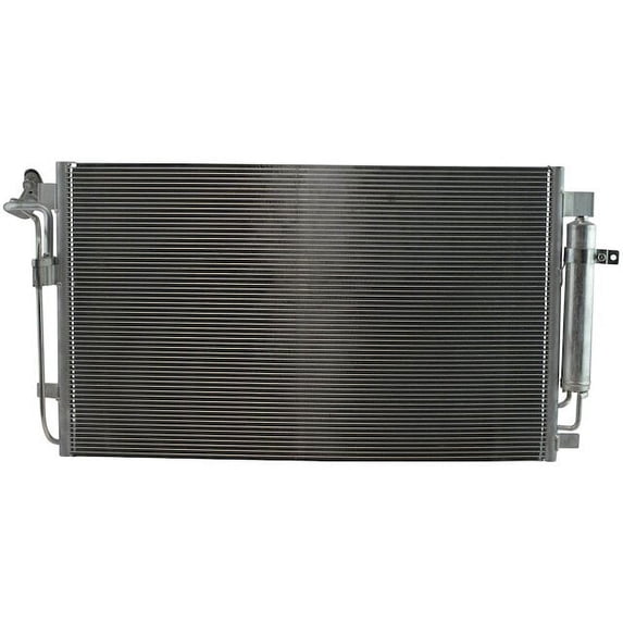 A/C Condenser and Receiver Drier Assembly - Compatible with 2016 - 2019 Nissan Maxima 2017 2018