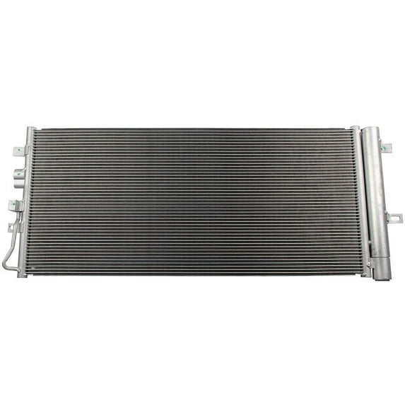 A/C Condenser and Receiver Drier Assembly - Compatible with 2017 - 2020 Lincoln MKZ 3.0L V6 Turbocharged 2018 2019