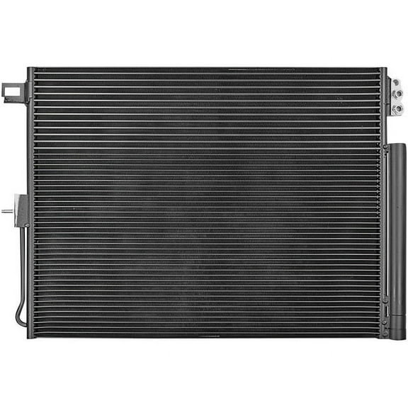 A/C Condenser with Built in Cooler and Receiver / Dryer - Compatible with 2011 - 2019 Jeep Grand Cherokee 2012 2013 2014 2015 2016 2017 2018 2020