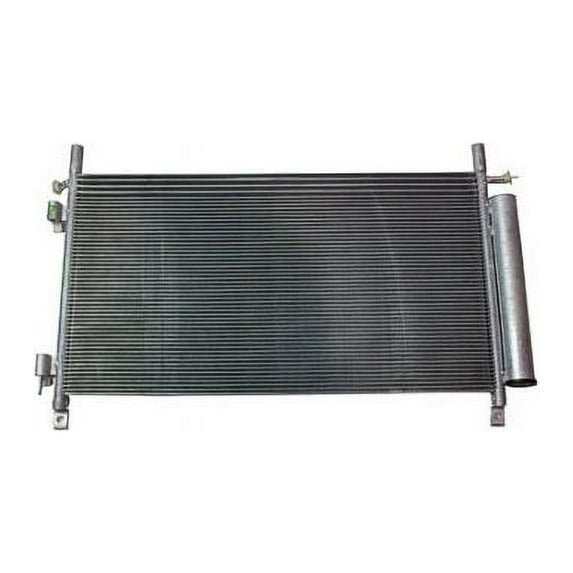 A/C Condenser with Receiver / Drier - Compatible with 2010 - 2011 Chevy Camaro 3.6L V6 or 6.2L V8