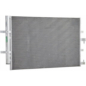 A/C Condenser - with Receiver / Drier - Compatible with 2015 - 2018 Ford Transit-250 Standard Cargo Van 2016 2017 2019