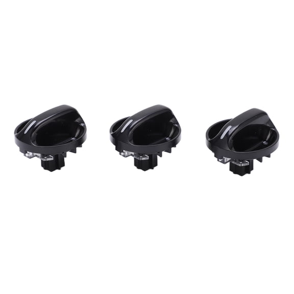 A/C Control Knob 3pcs Set Replacement for Toyota Tundra 2000-2006, Air Condition Switch Climate Control Knobs