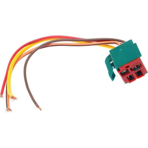 A/C Control Relay Connector - Compatible with 1990 - 1991 Ford LTD Crown Victoria