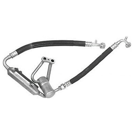 A/C Discharge / Suction Hose Assembly - Compatible with 1990 - 1993 Mercedes-Benz 300TE 1991 1992
