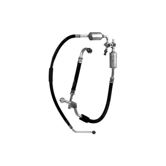 A/C Discharge / Suction Hose Assembly - Compatible with 1996 - 1999 Chevy K2500 Suburban 5.7L V8 1997 1998