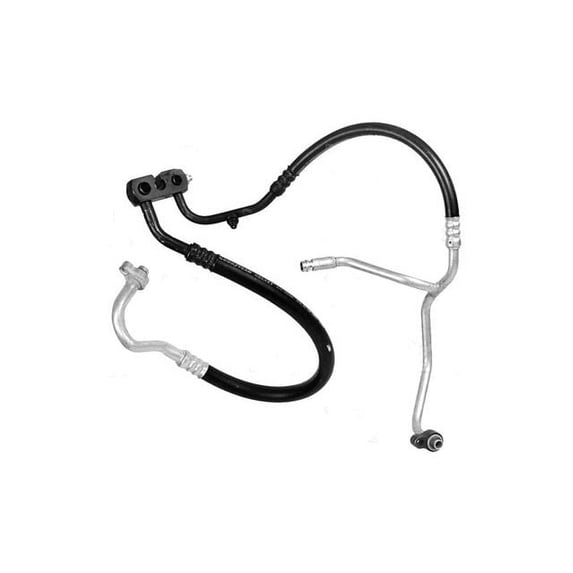 A/C Discharge / Suction Hose Assembly - Compatible with 1999 - 2003 Ford F-350 Super Duty 7.3L V8 2000 2001 2002