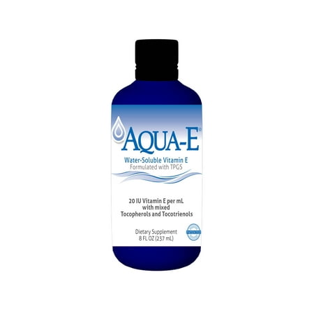 A.C. Grace Company, Aqua-E Water-Soluble Vitamin E, Tocopherols & Tocotrienols, 8 fl oz (237 ml)
