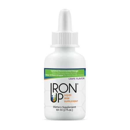 A.C. Grace Company, IronUp Liquid Iron Supplement, Grape Flavor, 2 fl oz (60 ml)