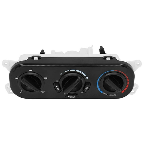 A/C Heater Air Conditioning Control Module For Jeep For Wrangler JK 2007 2008 2009 2010, Hvac Climate Control Module Panel Replace OEM 55111840AE-black