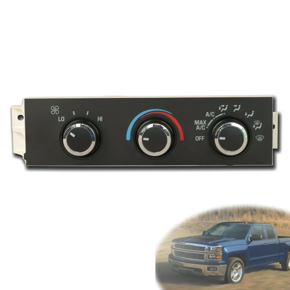 MITZONE Automotive Air Conditioning A/C Heater Climate Control Module Compatible with 1996-2009 Chevy Astro C4500 C5500 C6500 C7500 Kodiak Express 1500 2500 3500 G30 599-217 15073274