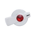 thumbnail image 1 of A/C Heater Knob Red Jewel 2004 & Older Freightliner Century Coronado Columbia, 1 of 3