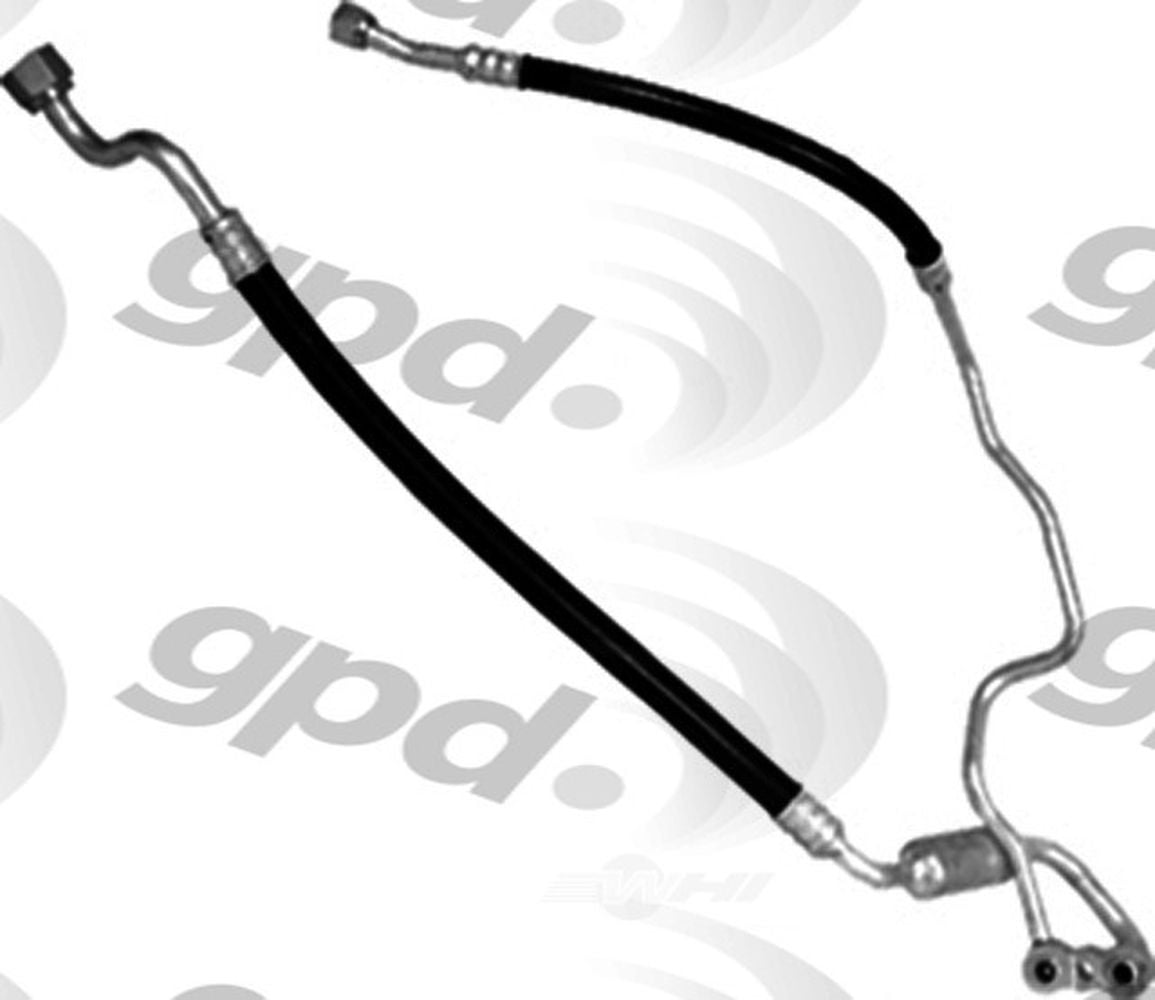 A/C Hose Assembly Fits select: 1987-1990 CHEVROLET ASTRO, 1987-1990 GMC SAFARI