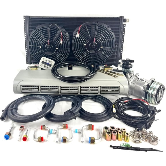 A/C KIT UNIVERSAL UNDERDASH EVAPORATOR BEU 228-100 12V WITH ELECTRICAL HARNESS 22,220 BTU