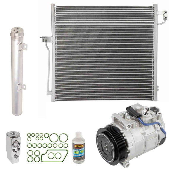 A/C Kit w/ AC Compressor Condenser Drier For 2014 Mercedes GL550 - BuyAutoParts