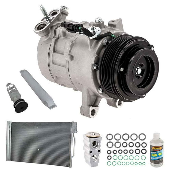 A/C Kit w/ AC Compressor Condenser Drier For Buick LaCrosse 3.6L V6 2017 2018 2019 - BuyAutoParts