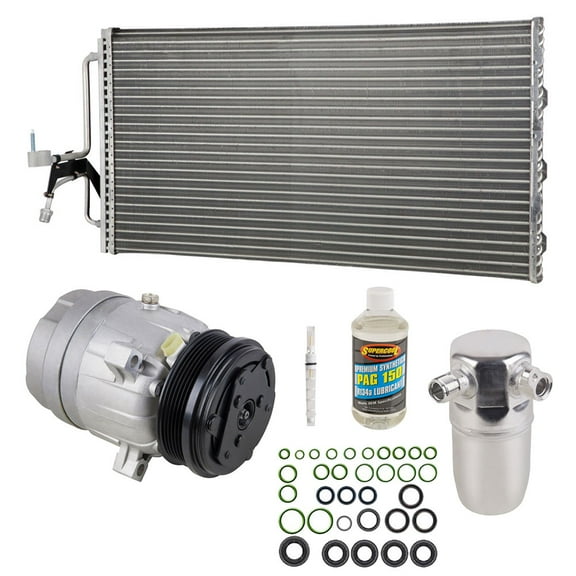 A/C Kit w/ AC Compressor Condenser Drier For Buick Regal & Olds Intrigue 3.8L V6 - BuyAutoParts