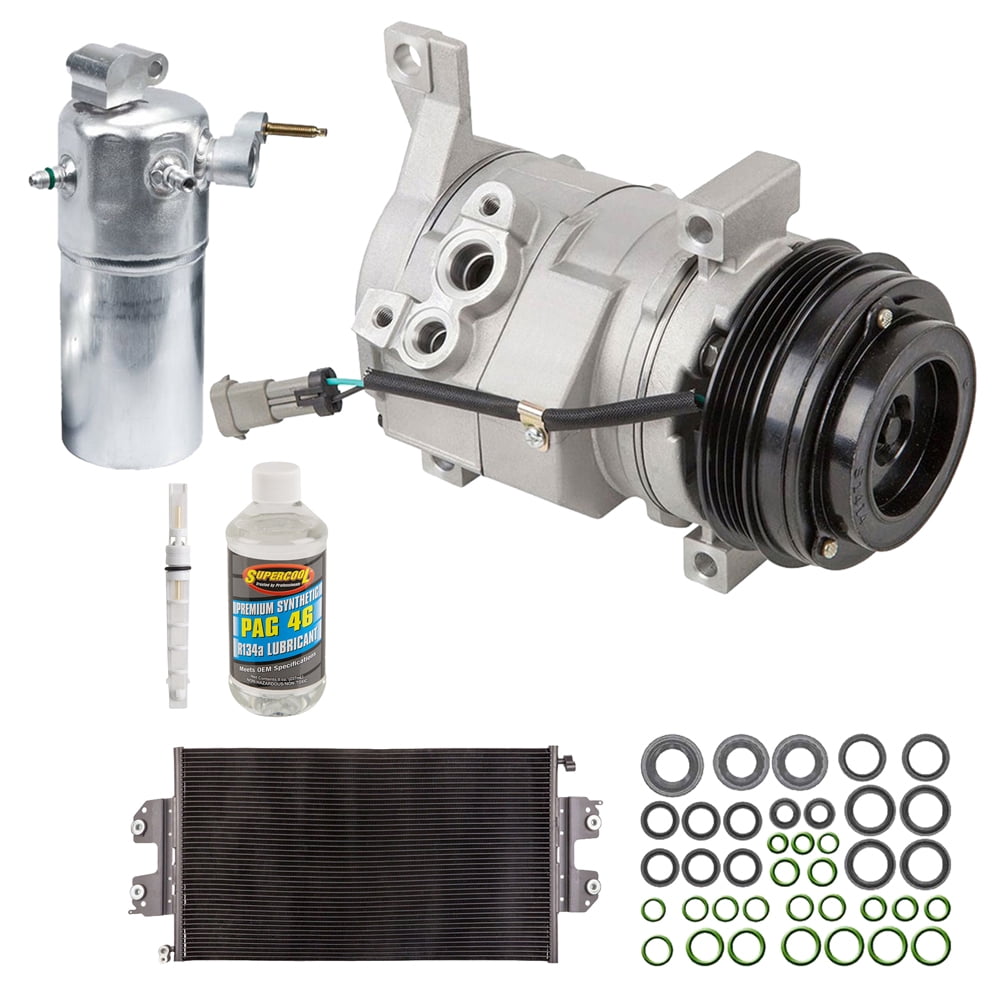 A/C Kit w/ AC Compressor Condenser & Drier For Chevy Express & GMC ...