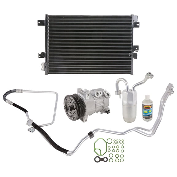A/C Kit w/ AC Compressor Condenser & Drier For Chrysler Sebring & Dodge Avenger 2.4L 4-Cyl - BuyAutoParts