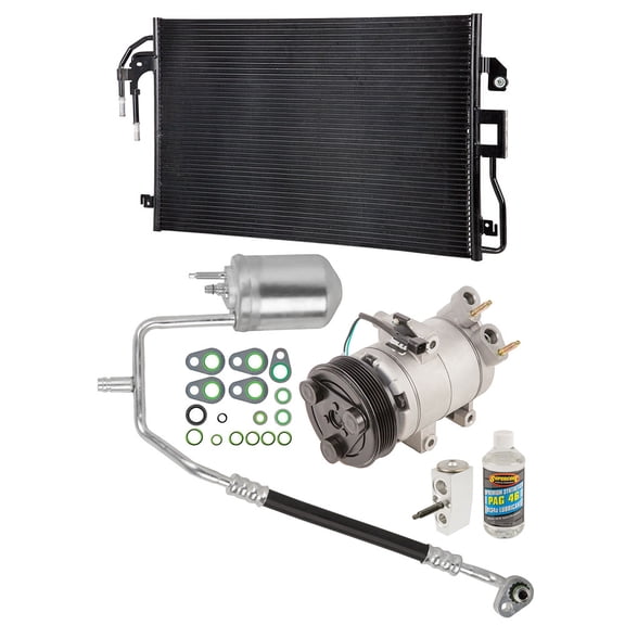 A/C Kit w/ AC Compressor Condenser & Drier For Ford Escape Mazda Tribute Mercury Mariner 3.0L V6 - BuyAutoParts