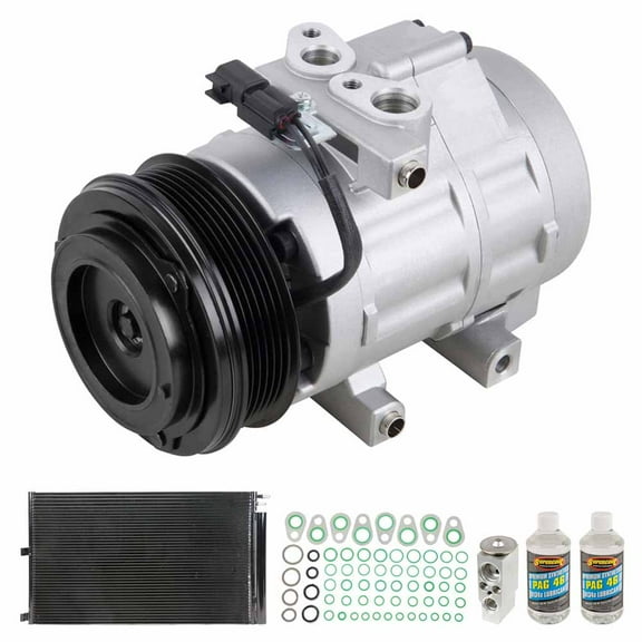 A/C Kit w/ AC Compressor Condenser & Drier For Ford Expedition & Lincoln Navigator 2007 2008 - BuyAutoParts