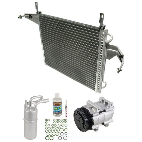 A/C Kit w/ AC Compressor Condenser Drier For Ford Ranger V6 Mazda B3000 B4000 1995 1996 1997 - BuyAutoParts
