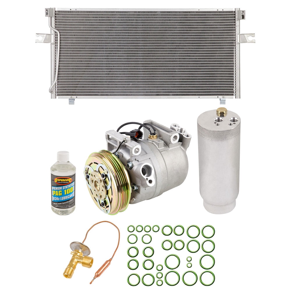 A/C Kit w/ AC Compressor Condenser & Drier For Nissan Altima 2000 2001 ...