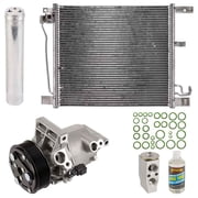 A/C Kit w/ AC Compressor Condenser Drier For Nissan Juke 2011 2012 2013 2014 2015 - BuyAutoParts
