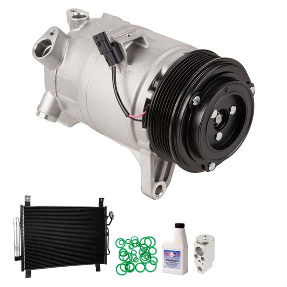 A/C Kit w/ AC Compressor Condenser & Drier For Nissan Pathfinder & Infiniti QX60 - BuyAutoParts
