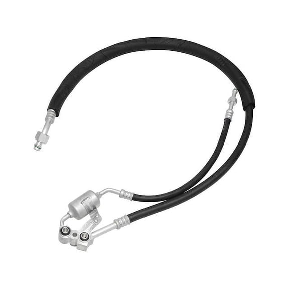 A/C Manifold Hose Assembly - Compatible with 1996 - 2000 Chevy Express 3500 5.7L V8 L31 VIN R Naturally Aspirated GAS 1997 1998 1999