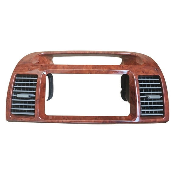 A/C Outlet Vent Center DashTrim Panel For Toyota Camry 2003-2007, Car Accessories Console Air Vent Dashboard Grille Easy To Install-Center Dash Panel Finisher Bezel