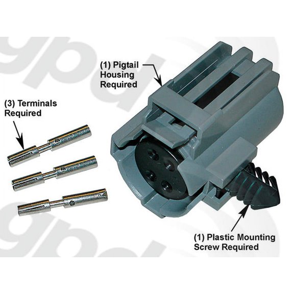 Global Parts Distributors A/C Pressure Transducer Connector