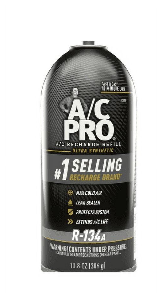A/C Pro ACP-102 Ultra Synthetic A/C Recharge R-134a Car Refrigerant - 10.8 OZ
