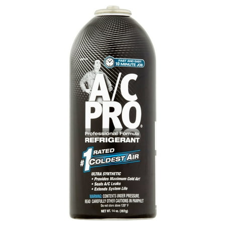 A/C Pro Professional Formula Auto Refrigerant, 14 oz