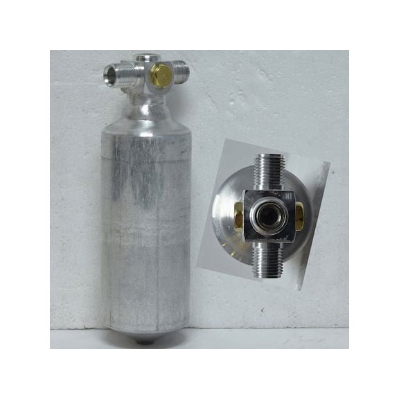 A/C Receiver Drier - Compatible with 1997 - 2003 Isuzu NPR 5.7L V8 L31 VIN R MFI Electronic Naturally Aspirated OHV GAS 1998 1999 2000 2001 2002