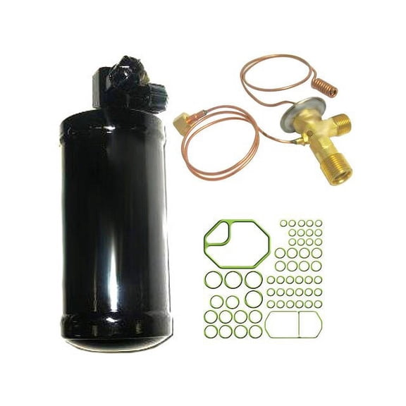 A/C Receiver Drier Kit - Compatible with 1990 - 1993 Acura Integra 1.8L 4-Cylinder 1991 1992